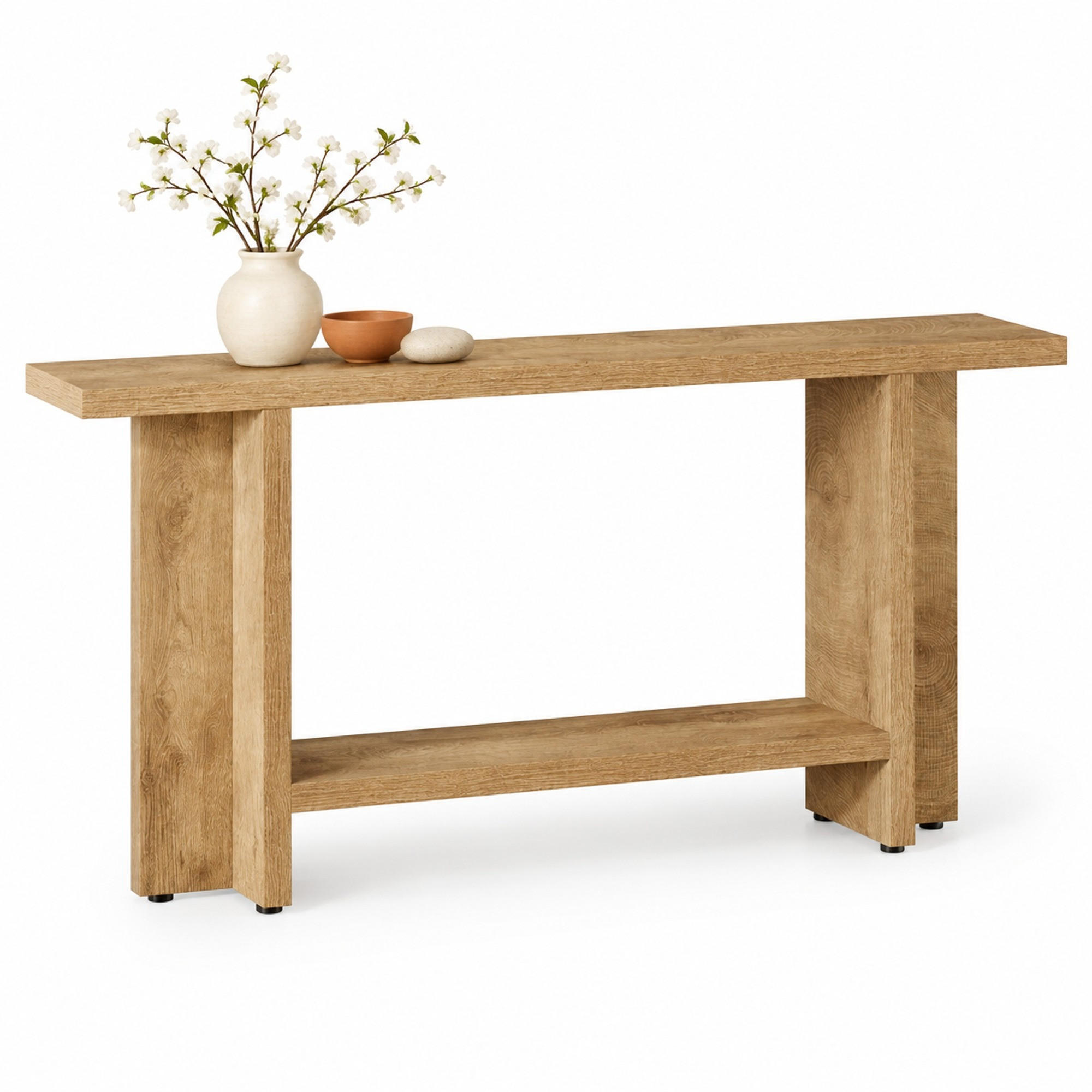 Meubliv Konsolentisch Braun 30x80x150 cm