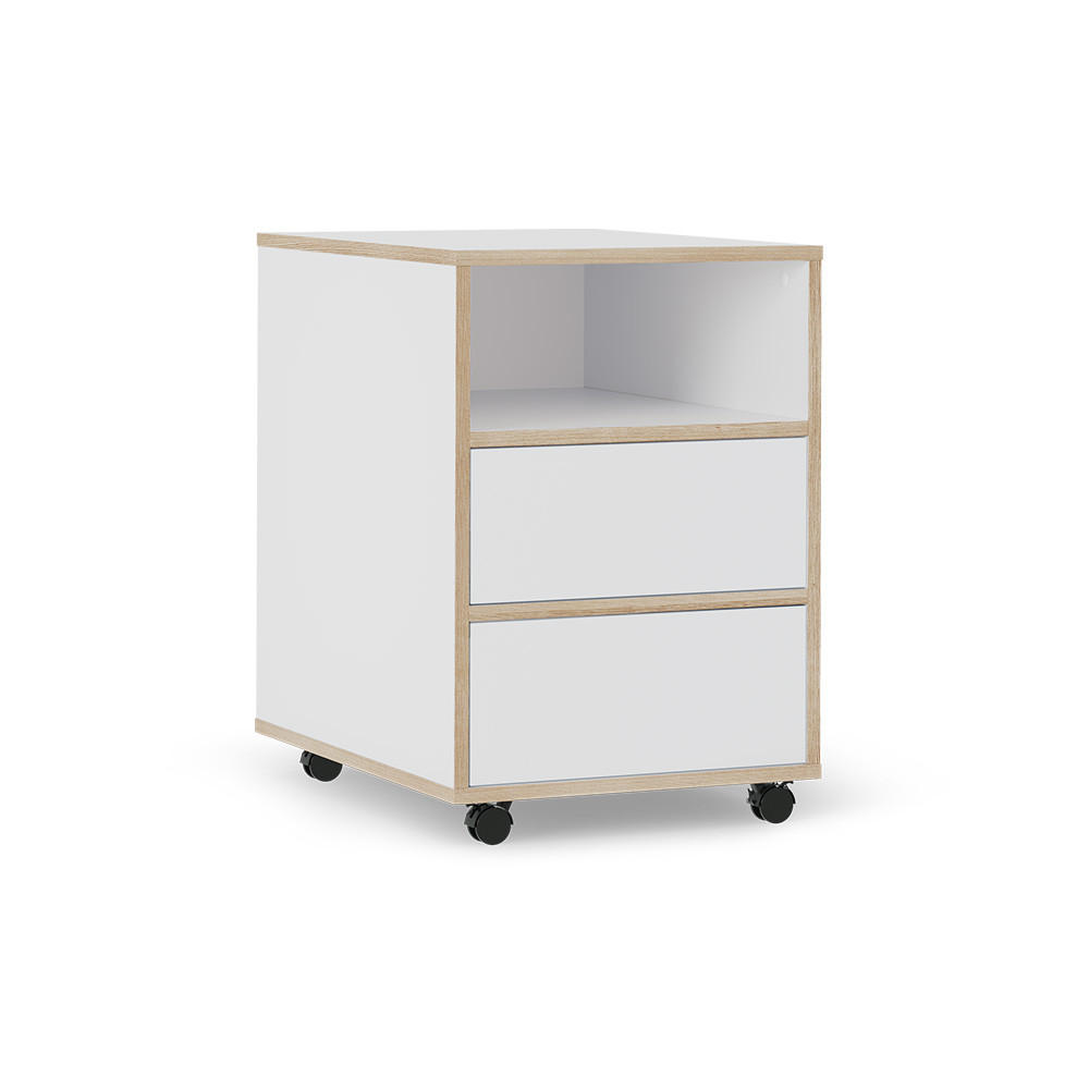 Vicco Rollcontainer Weiß 42x60.5x55 cm