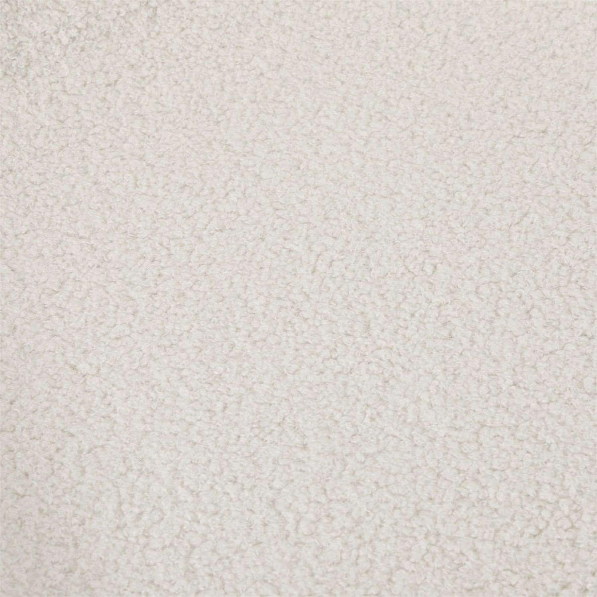 STUHL-SET 2 Stück in Teddystoff - Schwarz/Weiß, Textil/Metall (52/80/61cm) - Furnhouse