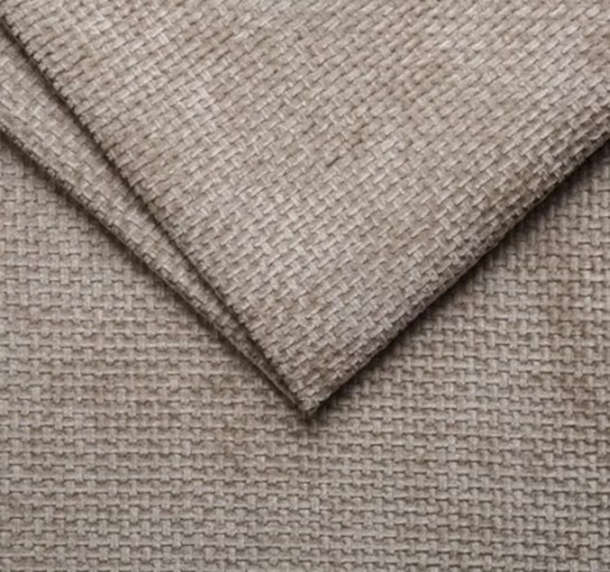 ECKSOFA OMBO 285x168x77/97 cm, Rechts, Schlaffunktion, elektr. Sitz, Kopfstützen, hydrophober EDEN-Stoff – Cappuccino - Cappuccino, Holz/Textil (285/168cm) - DomoHome