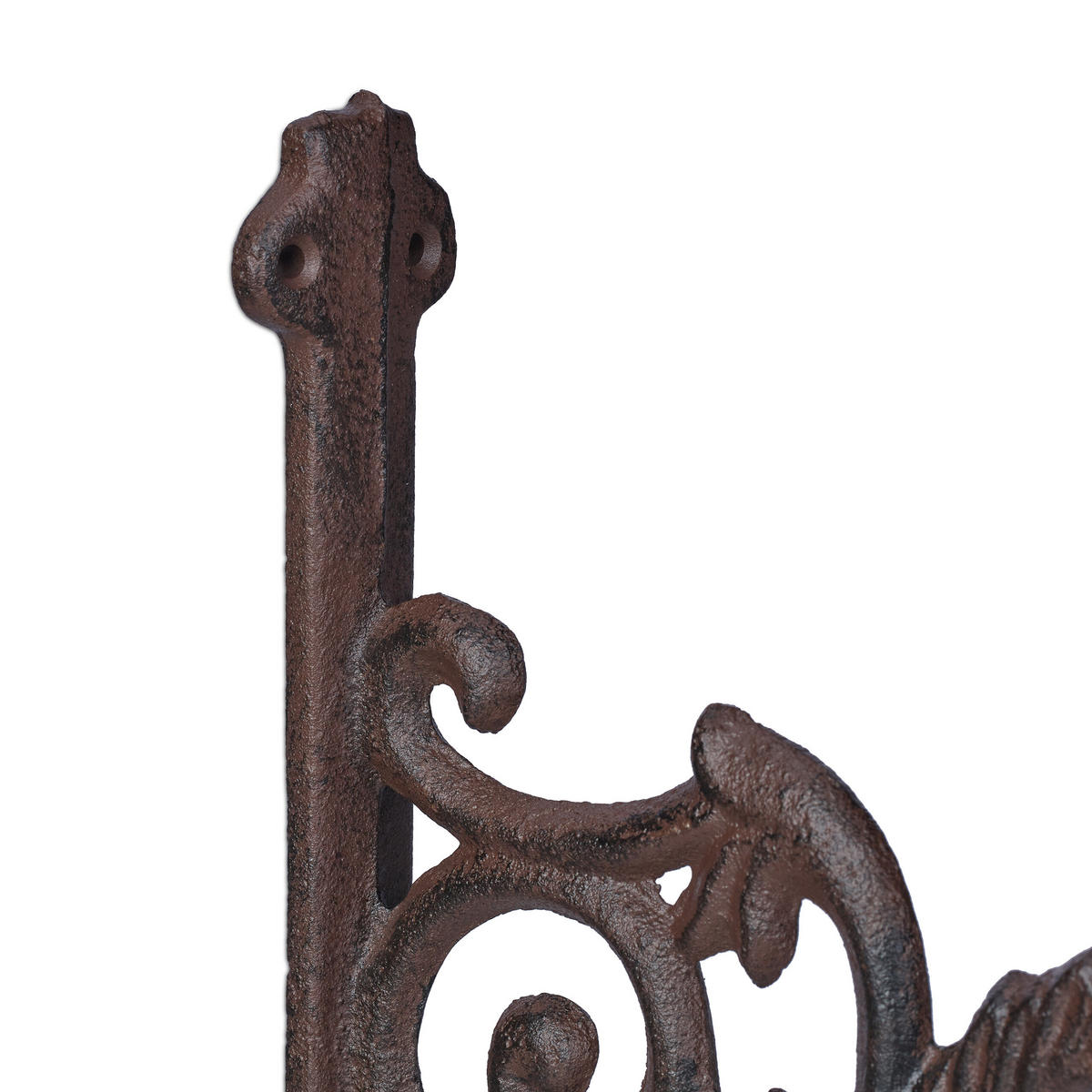VOGELTRÄNKE - Braun, Metall (27/18/13cm) - Relaxdays