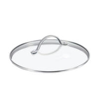 DECKEL PFANNENGlas - ø 20 cm - Transparent, Glas (20cm)