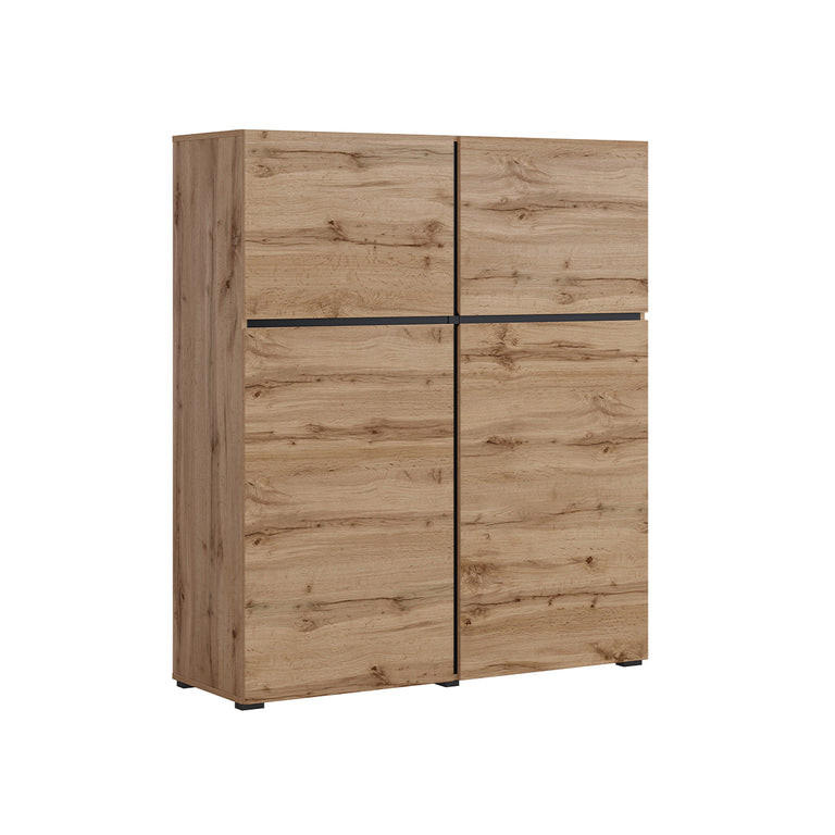 SIDEBOARD Lilia Holz - Braun, Holzwerkstoff (119/139/40cm) - Petits-meubles