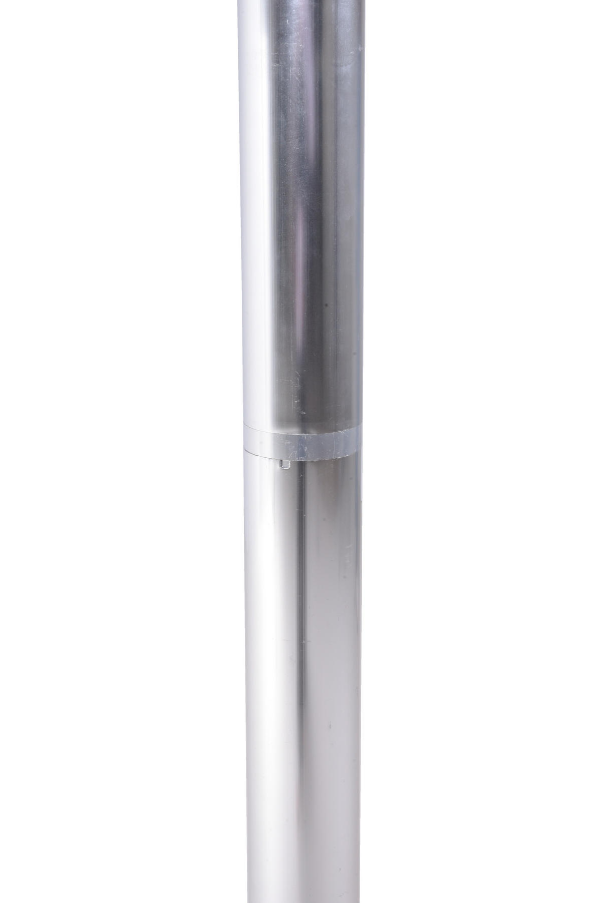 STEHTISCH Ivar Quadratisch Alu-Gestell Stahl Silberfarbig 110x60x60cm - Silberfarben, Metall (60/60/110cm) - DELUKE
