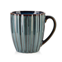 BECHER Evie Blau 8.7/11.5/10 cm Keramik - Blau, Keramik (0.36L) - Mondex