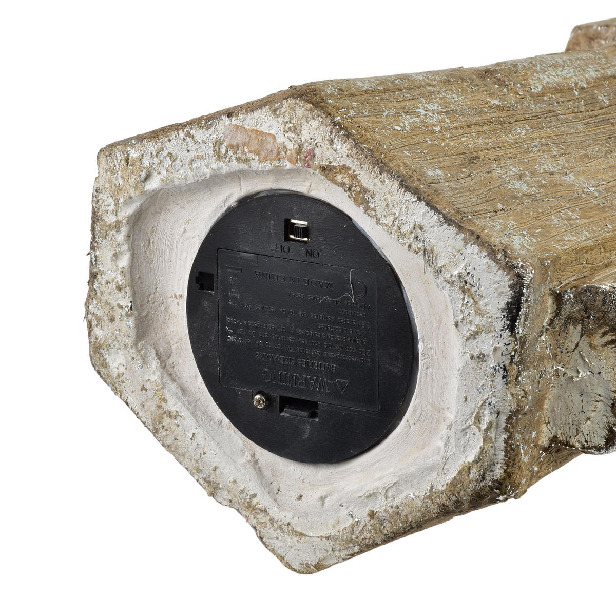 LED-DEKOFIGUR Angel Beige21,5x11,5x55 cm Keramik - Beige, Keramik (11.5/55/21.5cm) - Mondex