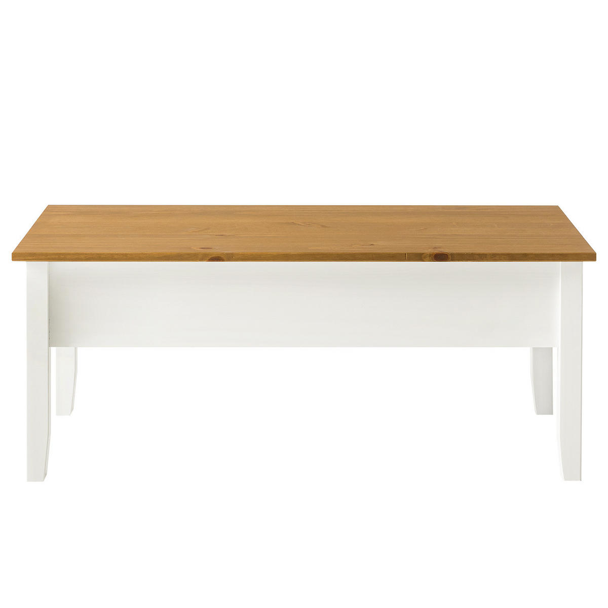 COUCHTISCH - Kiefer massiv - Kieferfarben, Holz (43/100/40cm) - home24