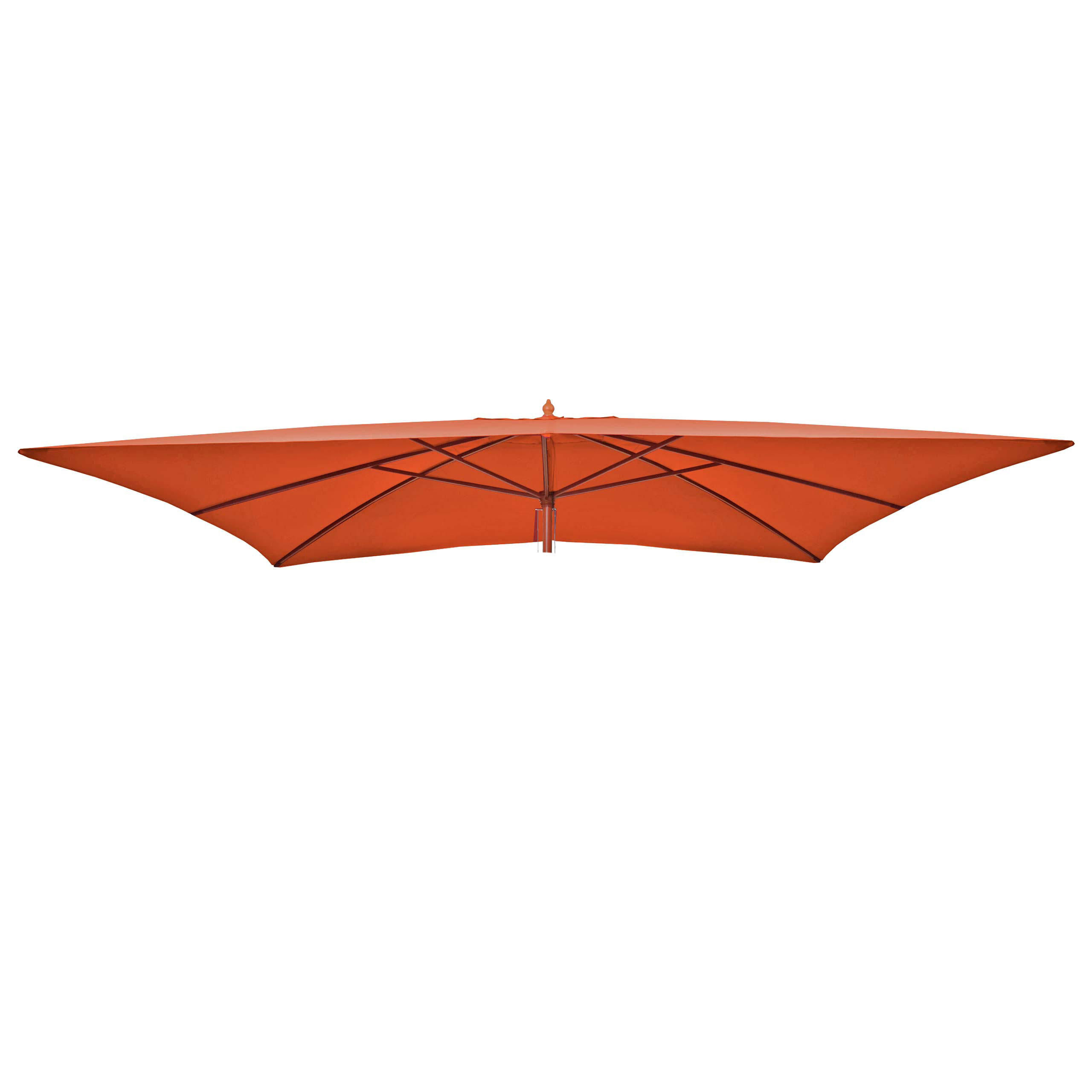 ERSATZ-BEZUG FÜR SCHIRM I Orange - Orange, Textil (290/190cm) - MCW
