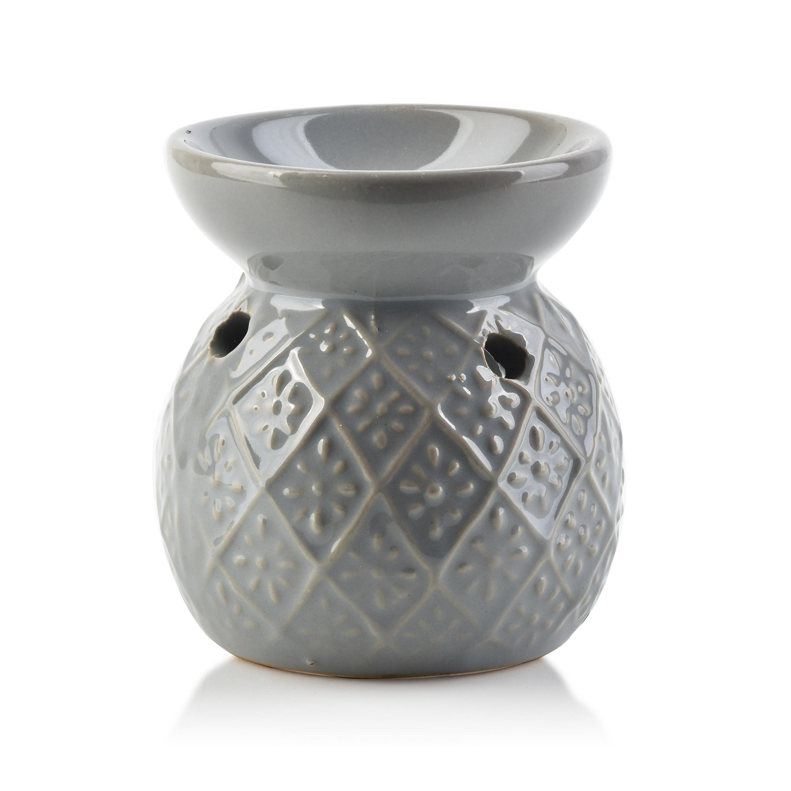 DUFTLAMPE - Grau, Keramik (7.5cm) - Mondex