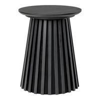 SIDOBORD Osaka 40 x 40 x 50 cm – svart - Svart, Träbaserade material (40/40/50cm) - ebuy24