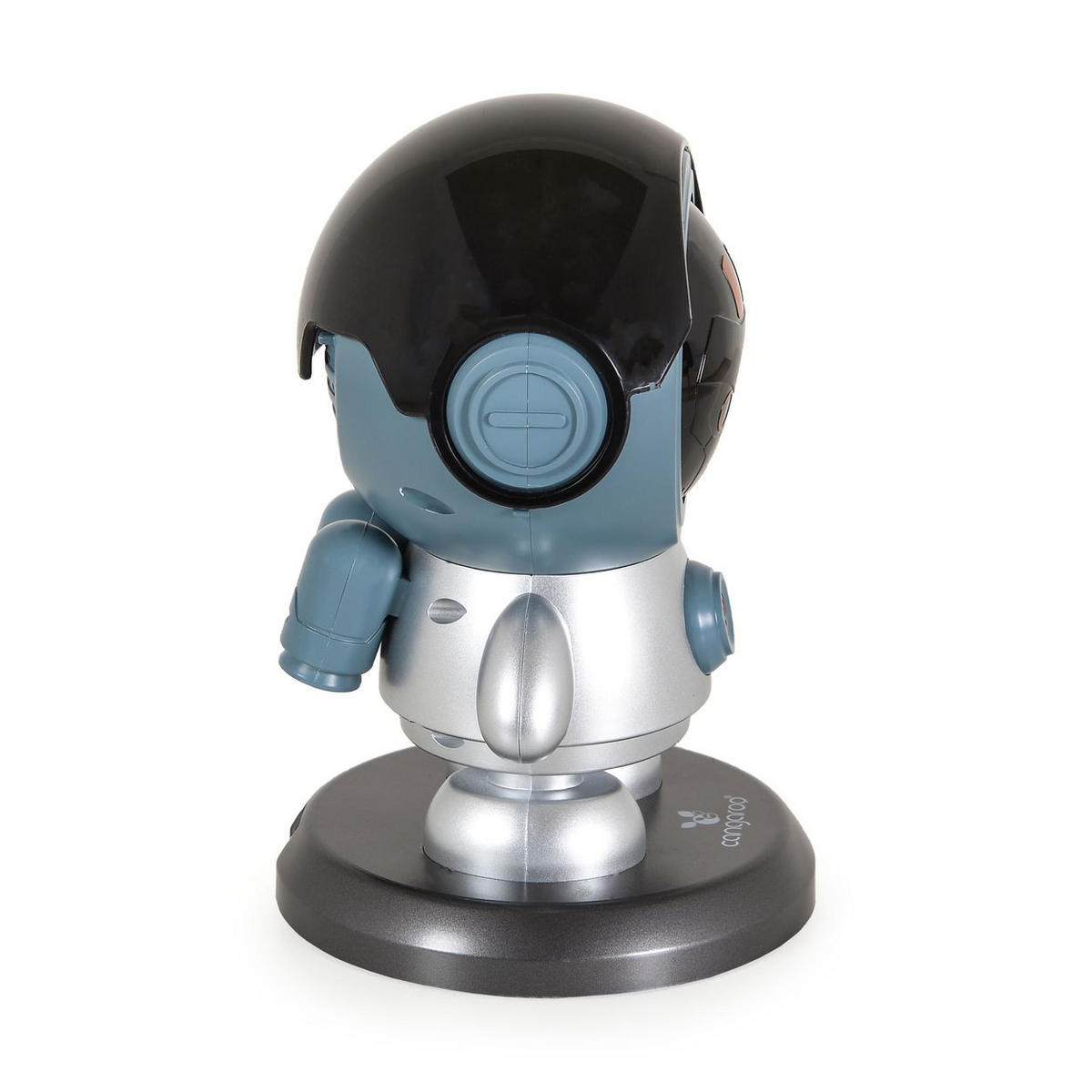 BABYPHONE West 360 Grad Drehung grau Nachsicht, SD-Kartenstecklatz, WLAN - Silberfarben, Kunststoff - Cangaroo