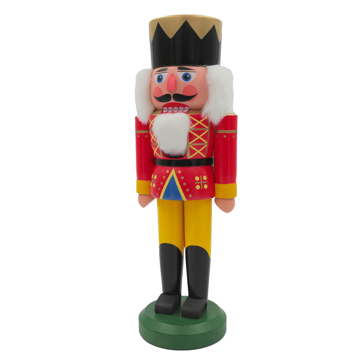 NUSSKNACKER 38 cm König - Multicolor, Metall (0.1/38/0.1cm)