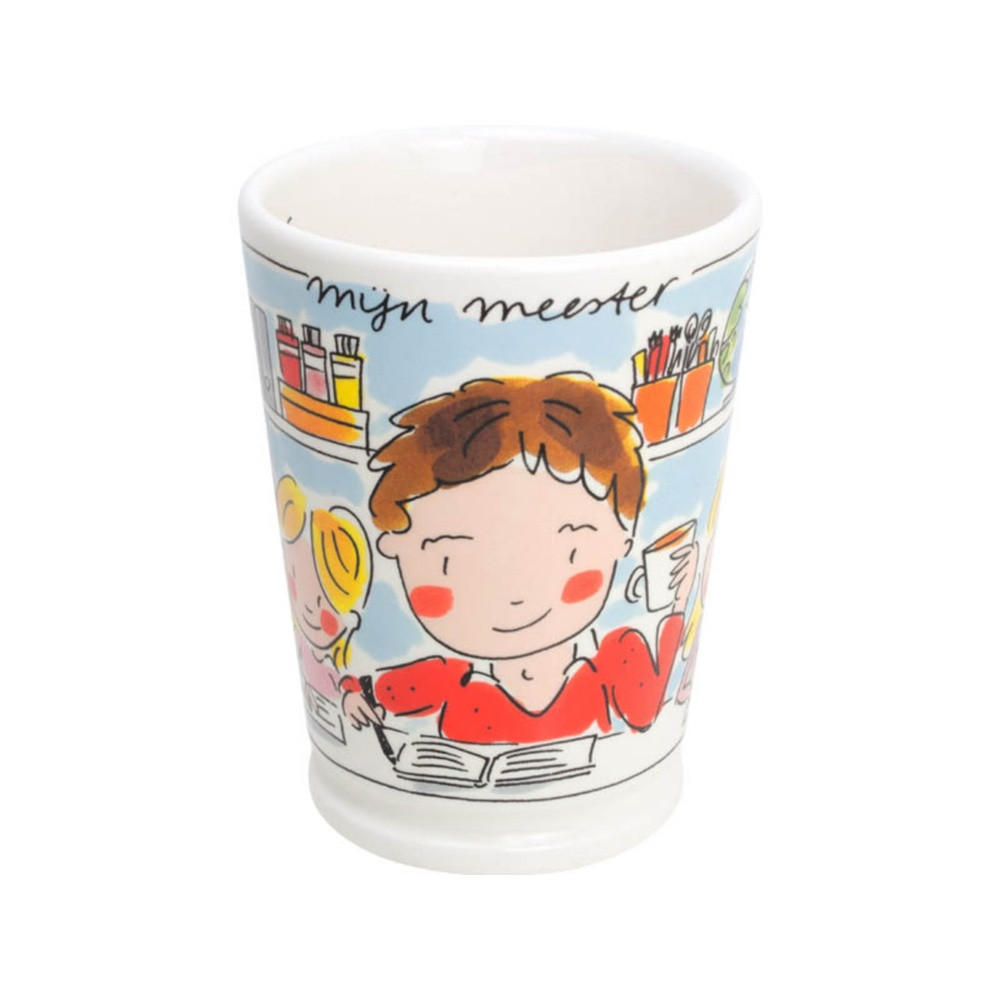 BECHER Meester in Bunt - 500 ml - Multicolor, Keramik (0.5L) - Blond Amsterdam