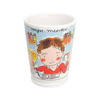 BECHER Meester in Bunt - 500 ml - Multicolor, Keramik (0.5L) - Blond Amsterdam