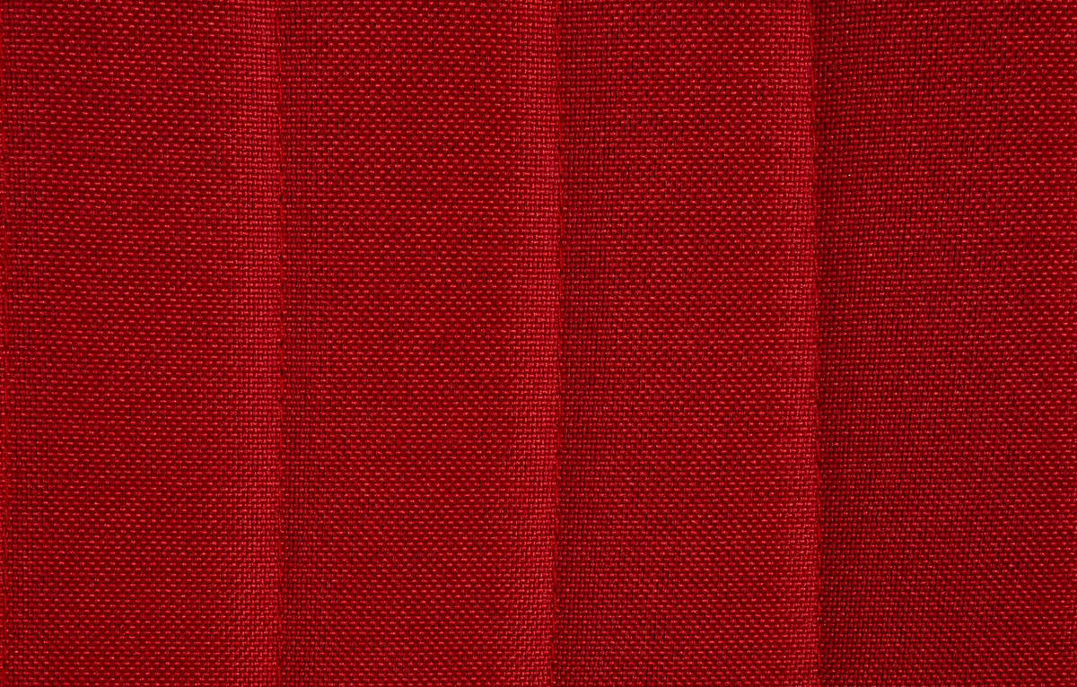 BARHOCKER Stoff rot - Rot/Schwarz, Textil/Metall (49.5/91/50cm) - CLP