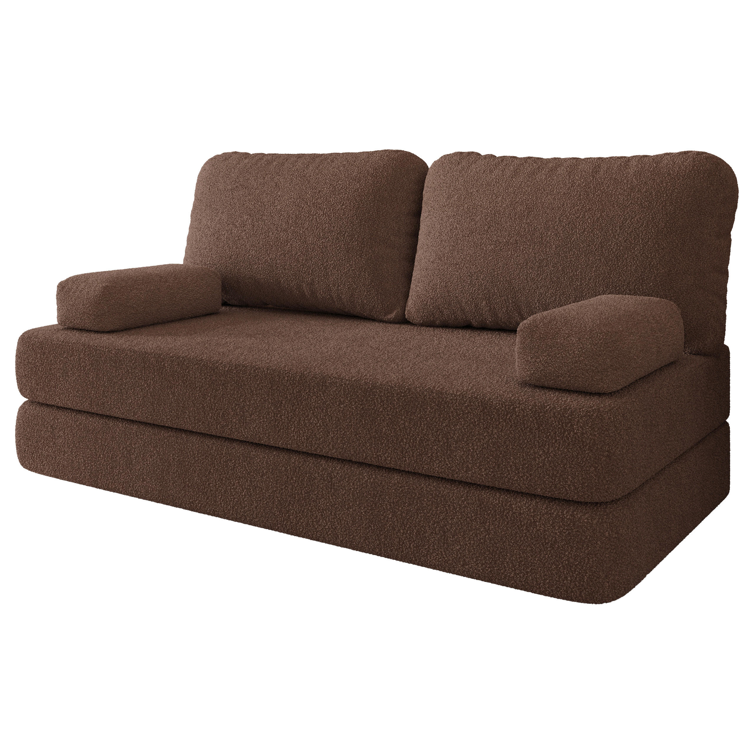 Masseno Bettsofa Braun 170x86x80 cm