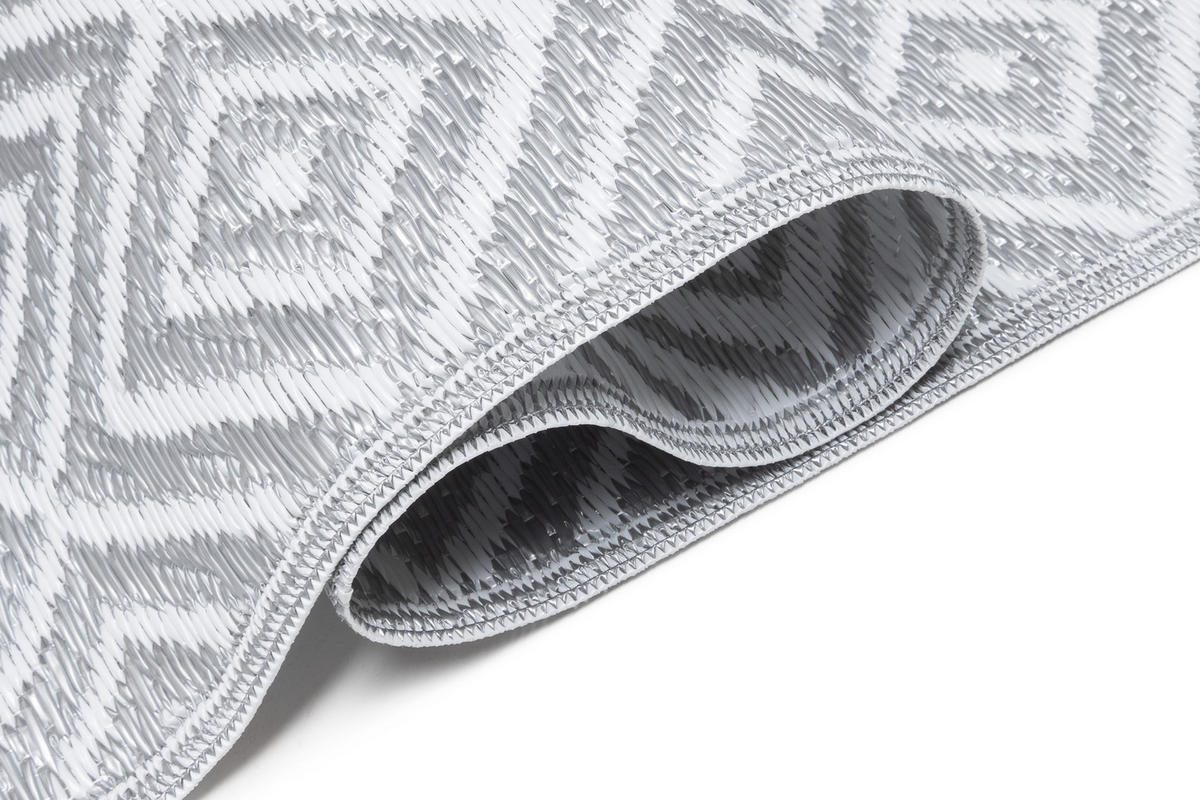 TEEPPICH IBIZA Grau 150/240 cm - Grau, Kunststoff (150/240cm) - Tapiso