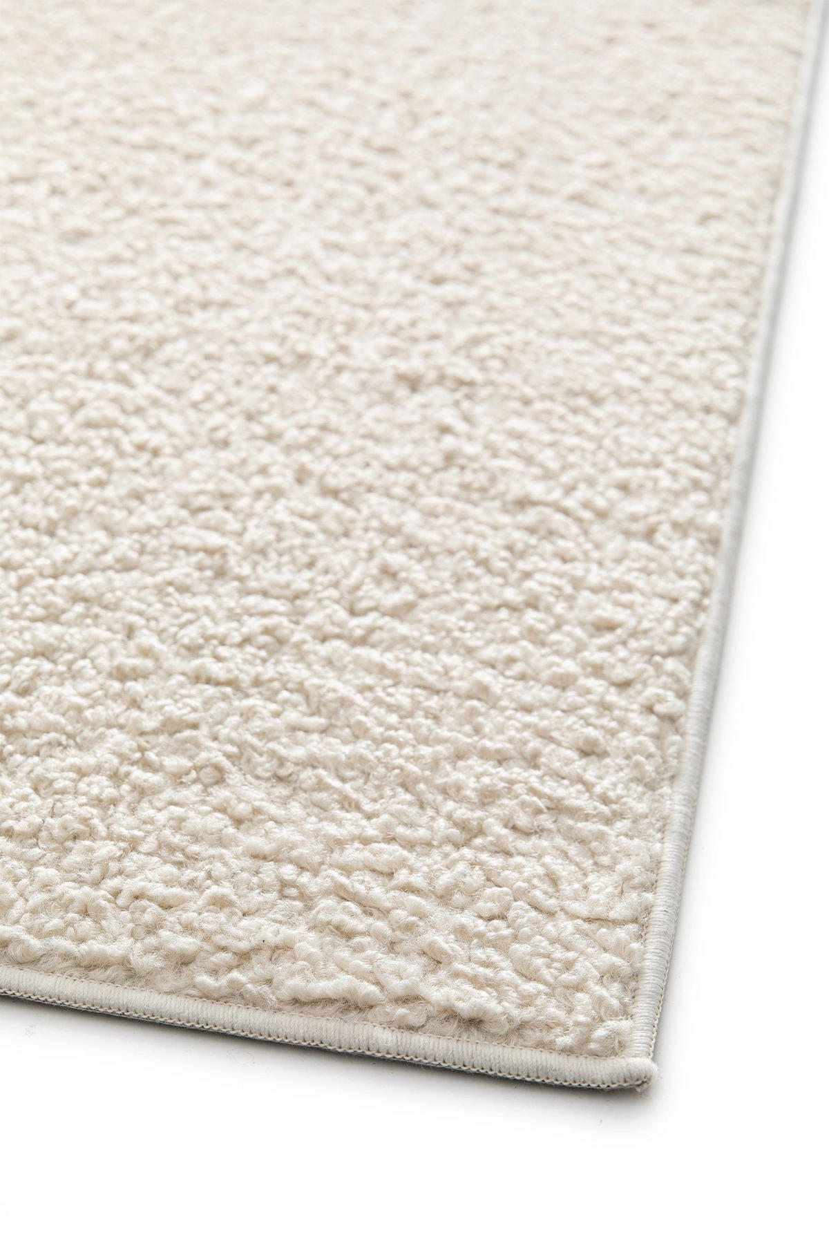 TEPPICH, Zeitgenössischer im Lammfell-Look weiß - Weiß, Textil (160/230cm) - AFK Living