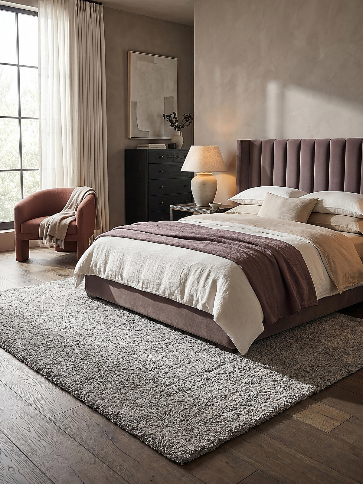 TEPPICH Hochflor Shaggy-Design, teddyweich LYNE, Grau 120x170 cm - Grau, Textil (170/120cm) - KADIMA DESIGN