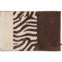 BADTEPPICHE ZEBRA TAUPE-NATUR-JASMIN - 1400 - Braun, Textil (50/65cm) - Rhomtuft