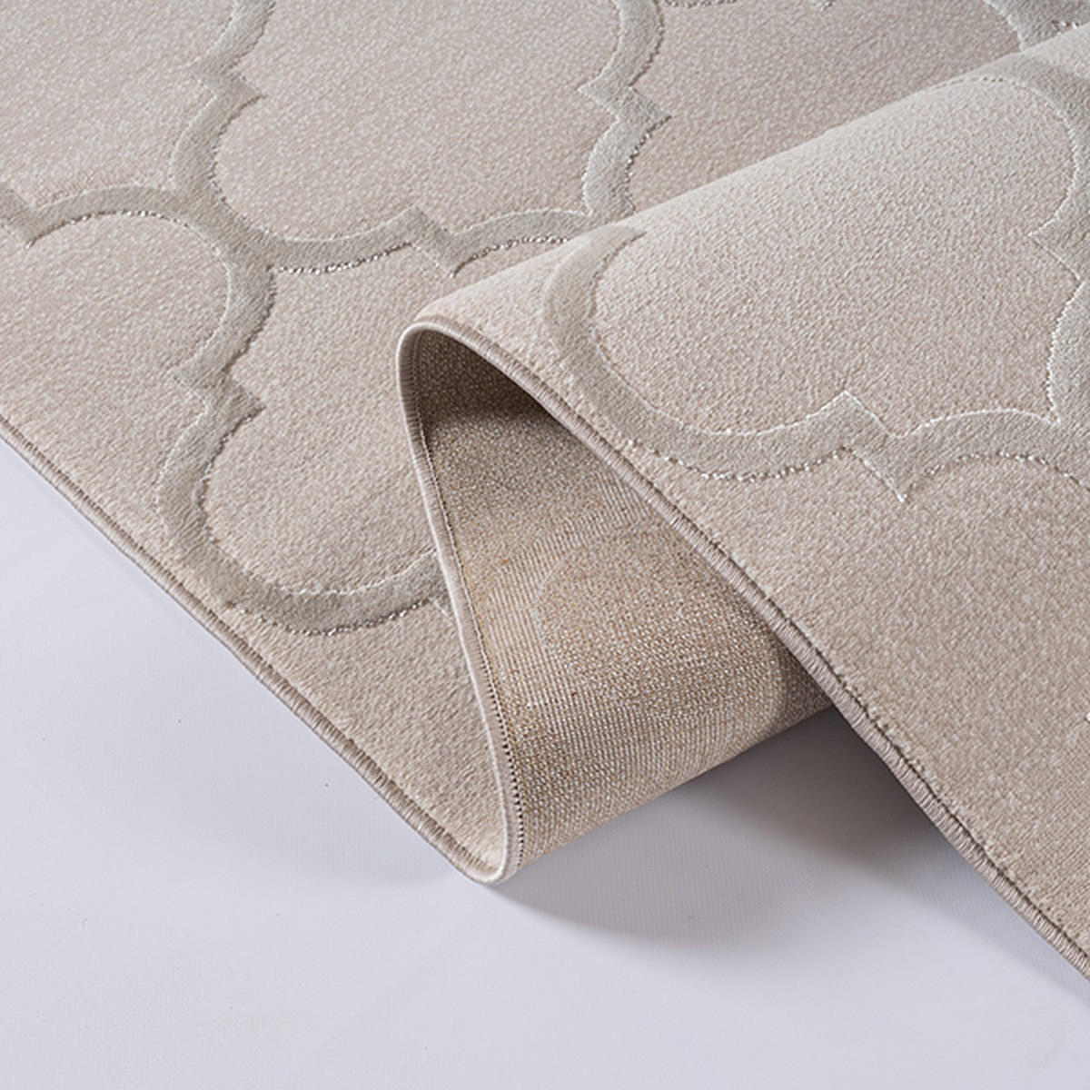 TEPPICHLÄUFER Orientalisch ERESMA Polyester Beige 80 x 150 cm - Beige, Textil (80/150cm) - KADIMA DESIGN