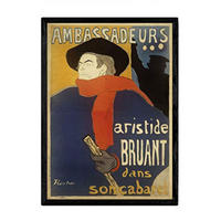 POSTER Botschafter Vintage A3 Rahmenlos - Klar, Papier (29.7/5/42cm) - Nacnic