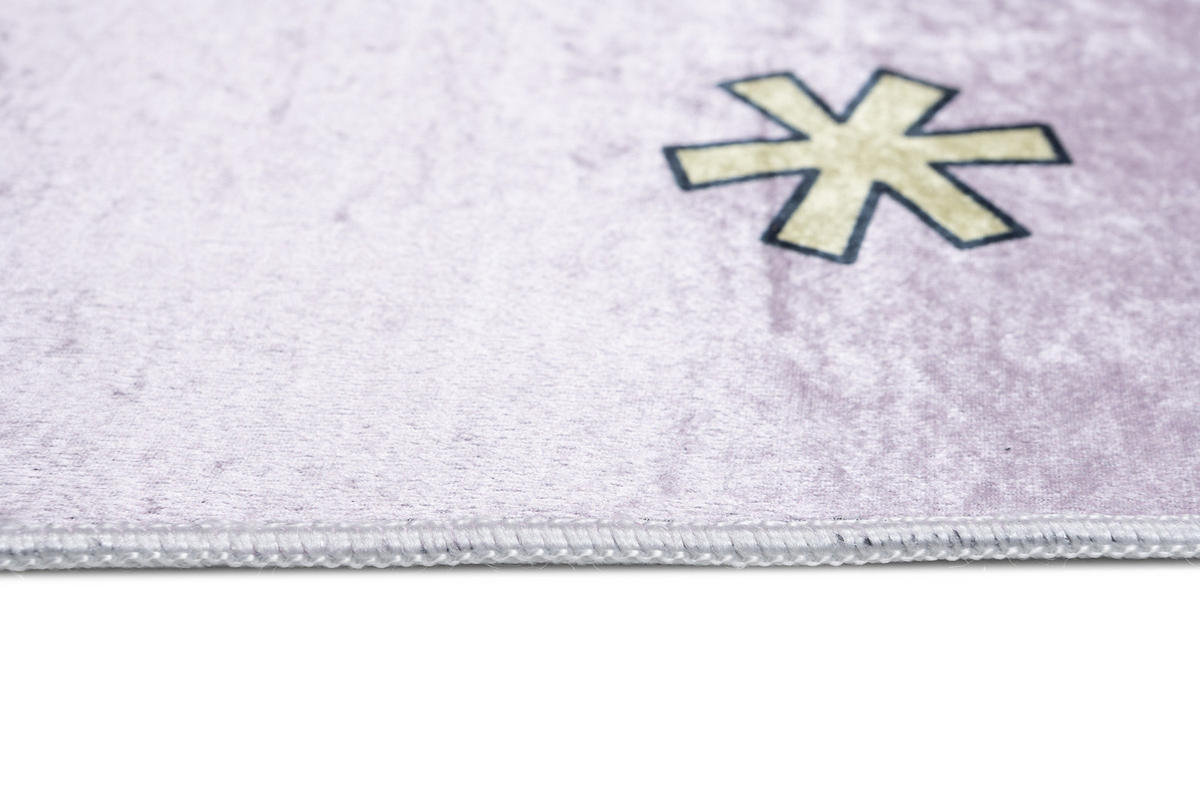 TEPPICH EMMA Rosa 80/150 cm - Rosa, Kunststoff (80/150cm) - Tapiso