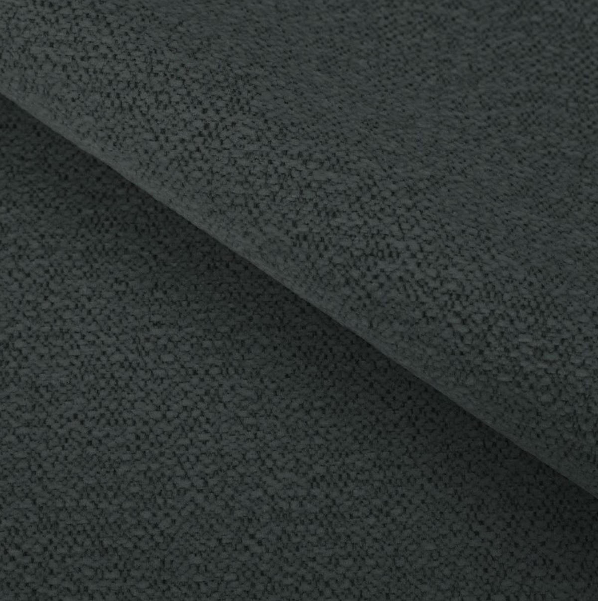 SOFA LOOP Schlaffunktion & Bettkasten PUR-Schaum Schwarze Kunststofffüße skandinavischer Stil lose Rückenkissen freistehend 234x112x86 cm Black - Schwarz, Holz/Textil (234/86/112cm) - DomoHome