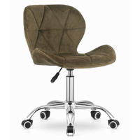 STUHL Braun 53,5x55 cm AVOLA Voll Drehbar - Braun, Textil (53.5/53/55cm)