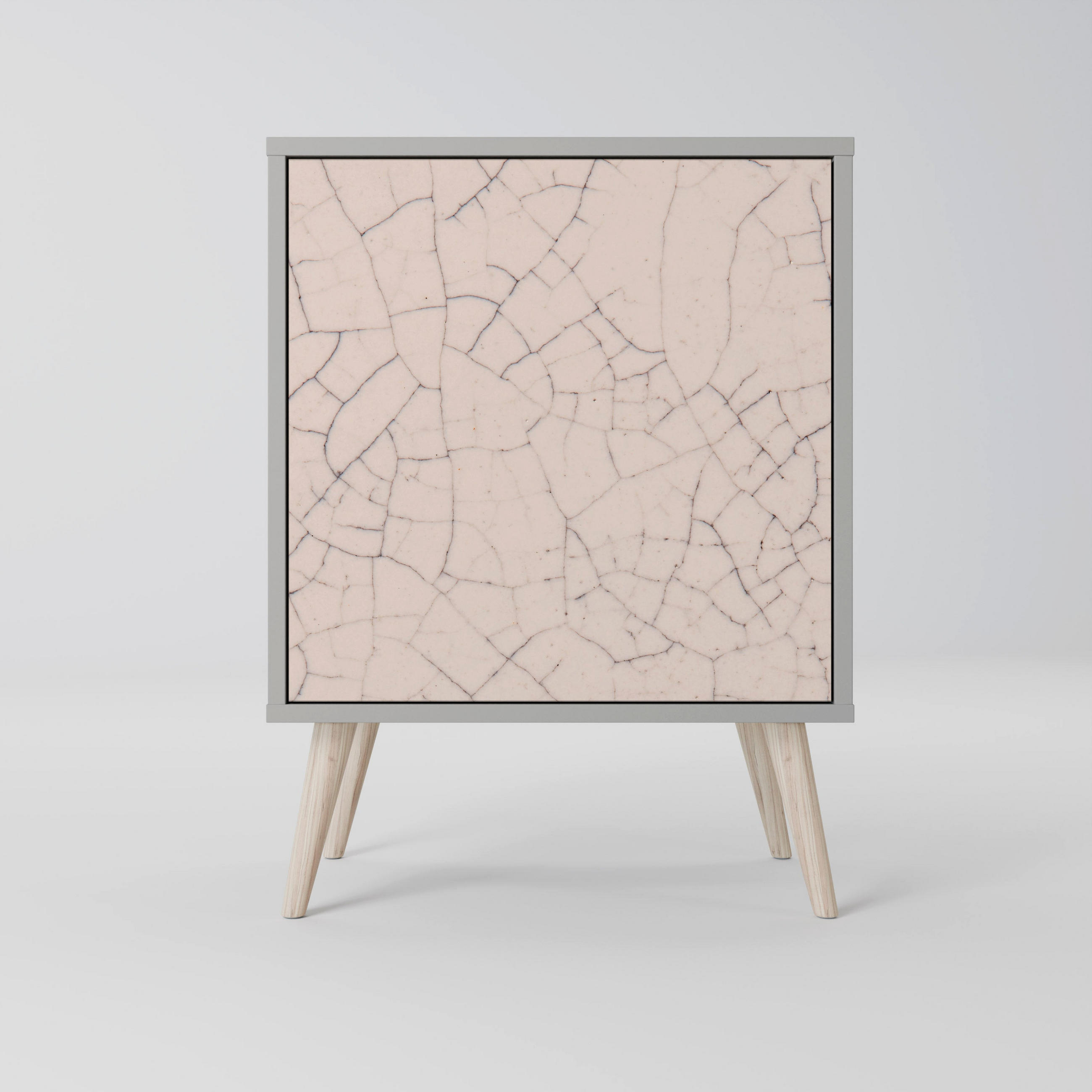 SpaceRebels Sideboard Grau 57.5x77.5x42 cm