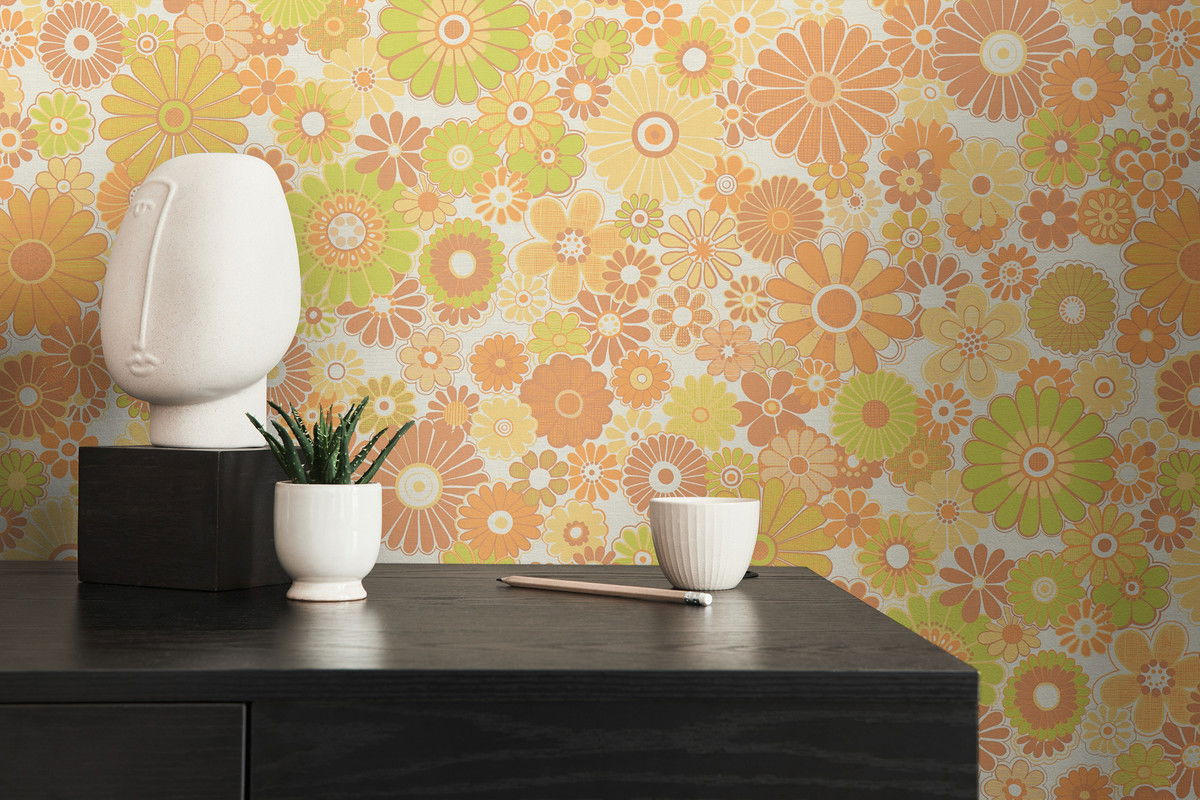 VLIESTAPETE Grün 53/850 cm - Grün, Textil (53/1cm) - KUNSTLOFT