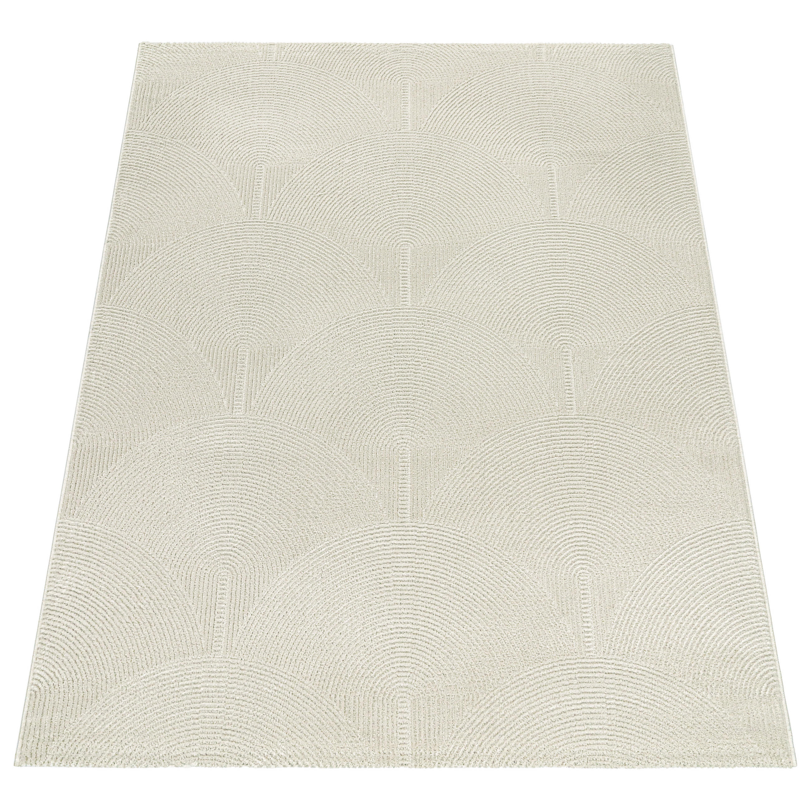 KURZFLORTEPPICH 230/320 cm Tinos 571 - Creme, Textil (230/320cm) - Paco Home