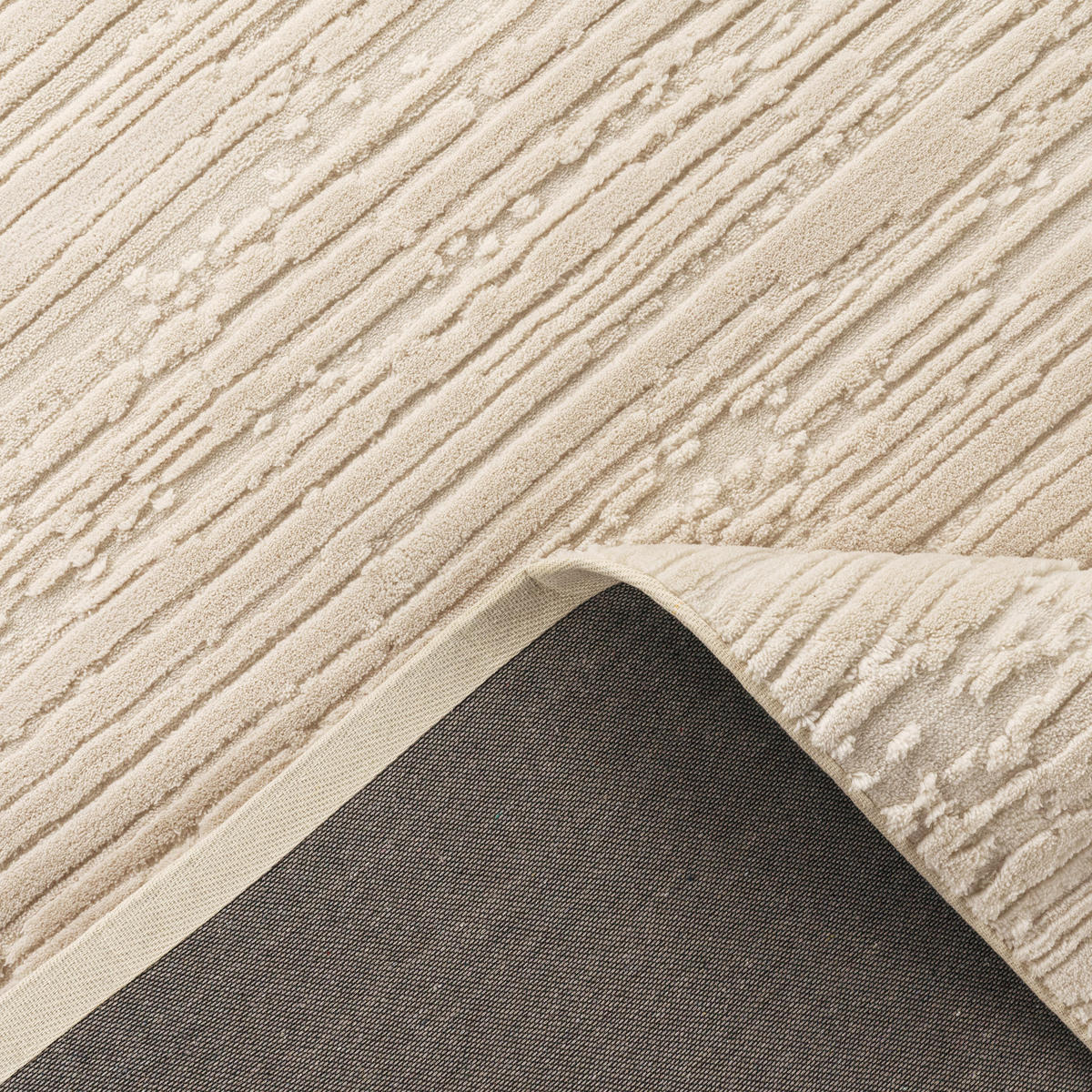 HOCHFLORTEPPICH 120/170 cm Osaka 424 - Champagner, Textil (120/170cm) - Paco Home