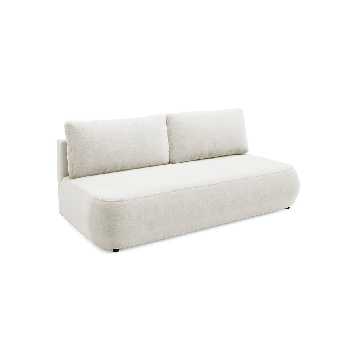 Petits-meubles Sofa Weiß 210x82x106 cm