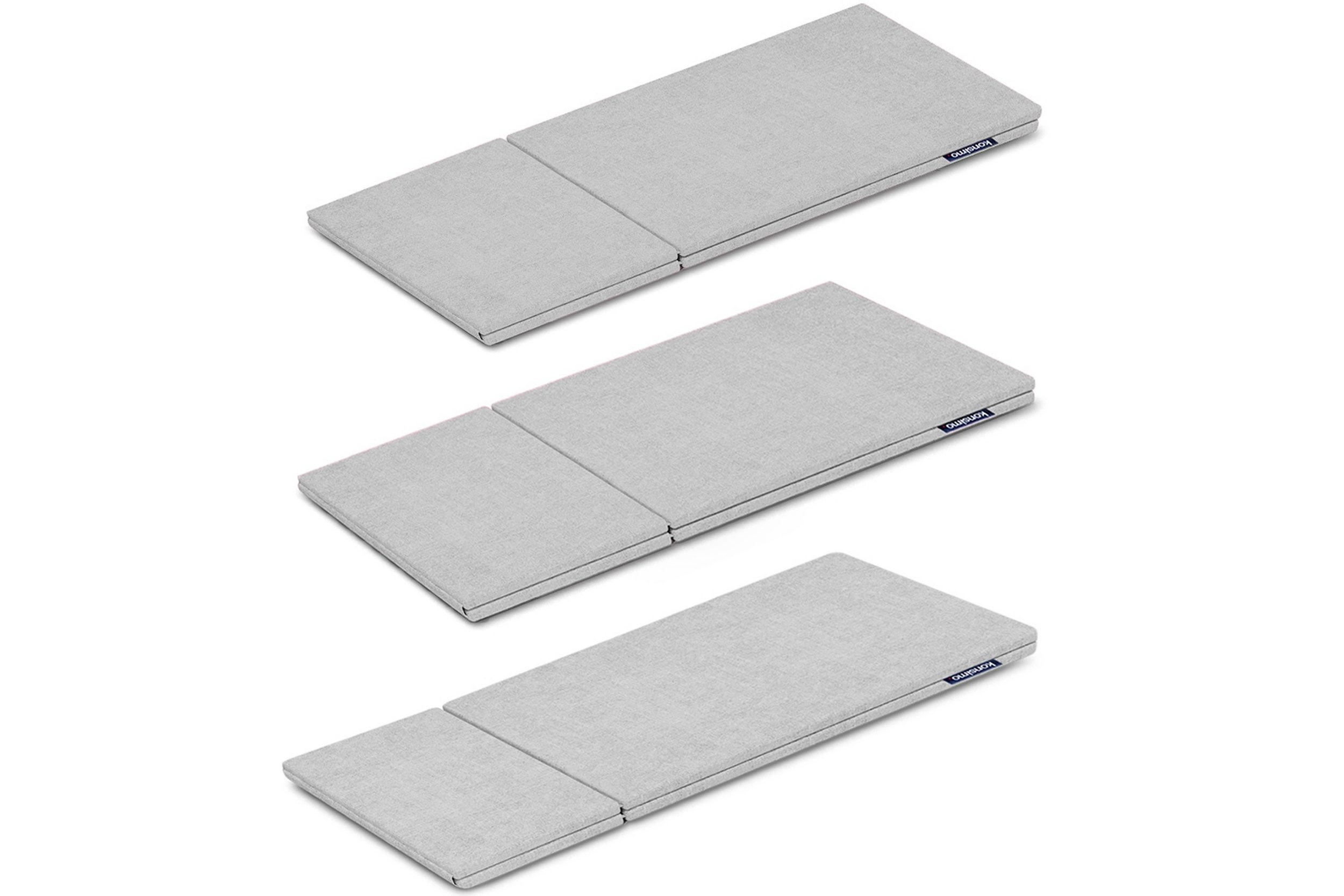 Konsimo® Bezug-Für-Kindermöbel-Set Grau 173x3x80 cm