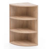 ECKREGAL NIDDA MDF Runder Front Modern, Beige 30x30x60 cm - Beige, Holz (30/60/30cm) - KADIMA DESIGN