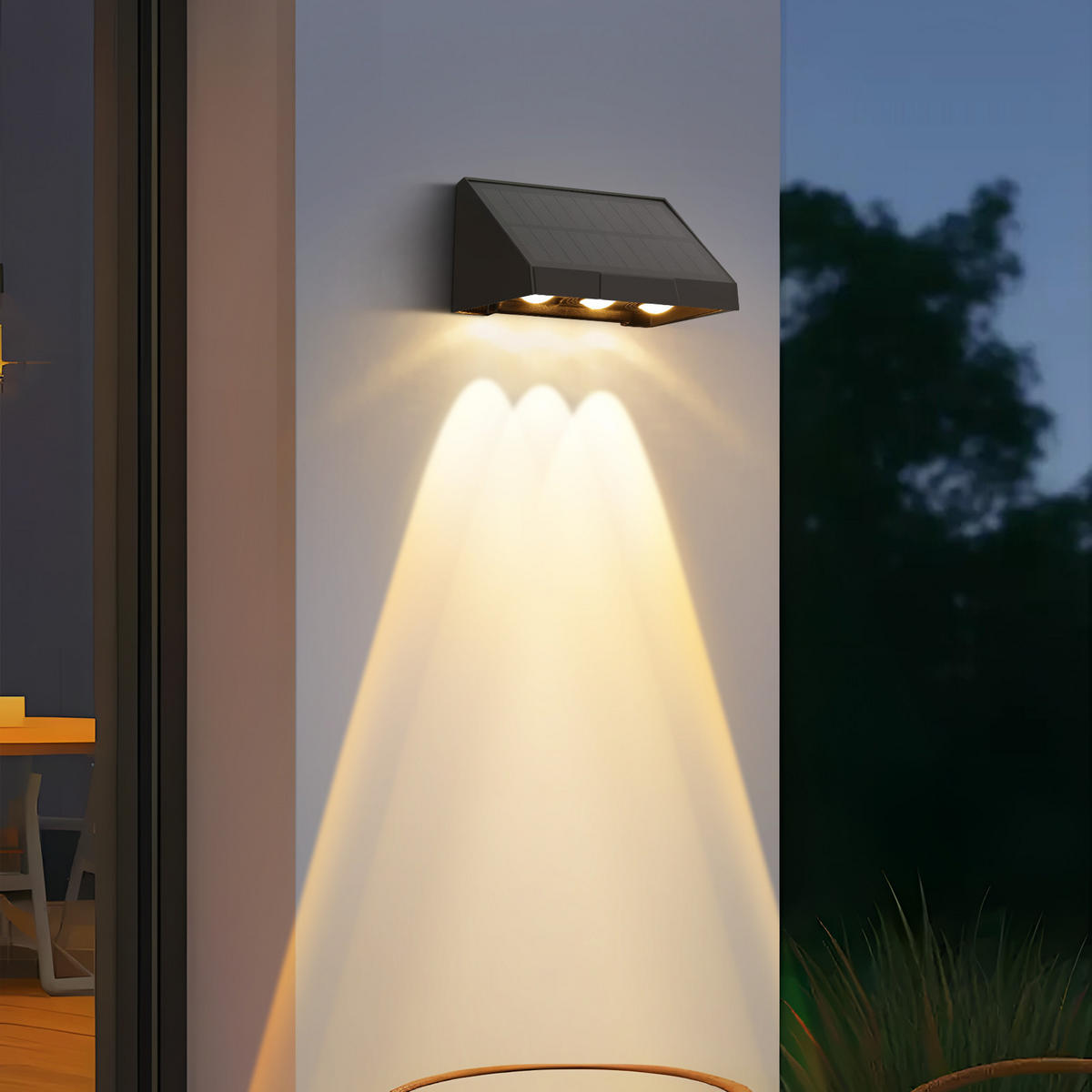 WANDLEUCHTE LYMN 5.7/5/14 cm - Schwarz, Metall (5.7/5/14cm) - ZMH