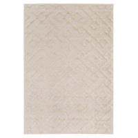 WEBTEPPICH Sade Beige - Beige, Textil (120/170cm) - Kukoon Rugs