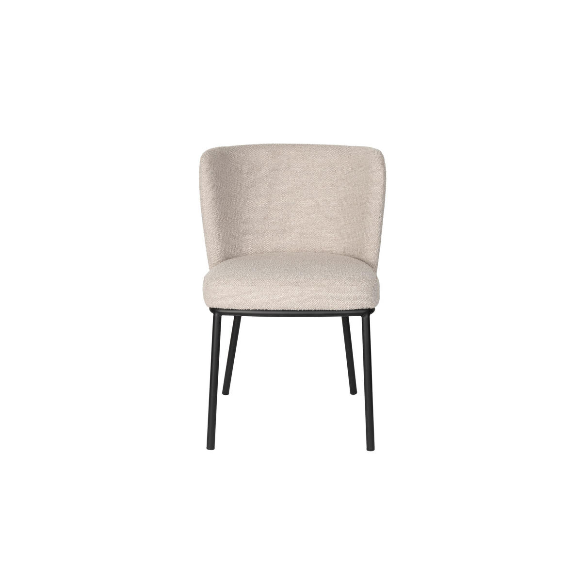 ESSZIMMERSTUHL Guus Beige - 2 er Set - Beige, Metall (55/77/53cm) - Housecraft Living