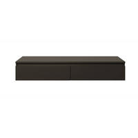 HÄNGESCHREIBTISCH Bemmi Schwarz 120 cm - Schwarz, Holzwerkstoff (50/120/19cm) - Selsey
