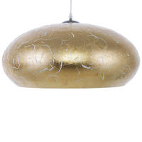 HÄNGELEUCHTE Limnatis 48/48/160 cm - Goldfarben, Metall (48/48/160cm) - Beliani