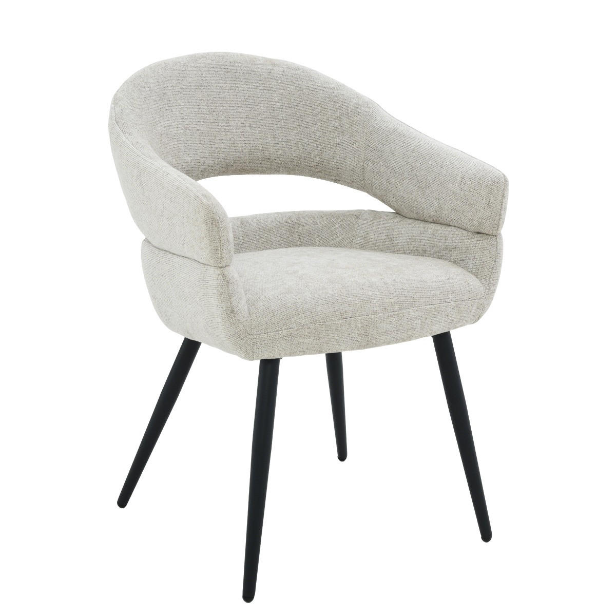 ESSZIMMERSTÜHLE Megan Beige 62/58/85 cm - Beige, Textil (58/85/62cm) - Livingfurn