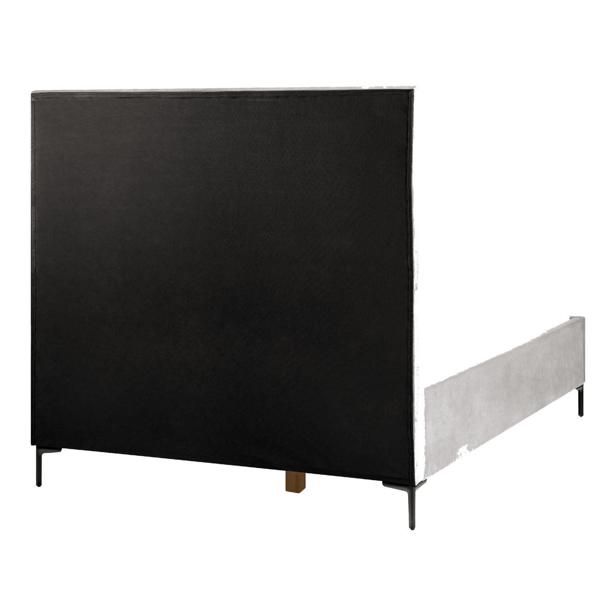 PAT TAPIȚAT 140x200 cm gri Sezanne - gri deschis, material textil (140/200cm) - Beliani