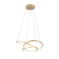 HÄNGELAMPE DARVIN - Gold - 0/0/150 cm - Goldfarben, Metall (64/64/150cm) - Trio Leuchten