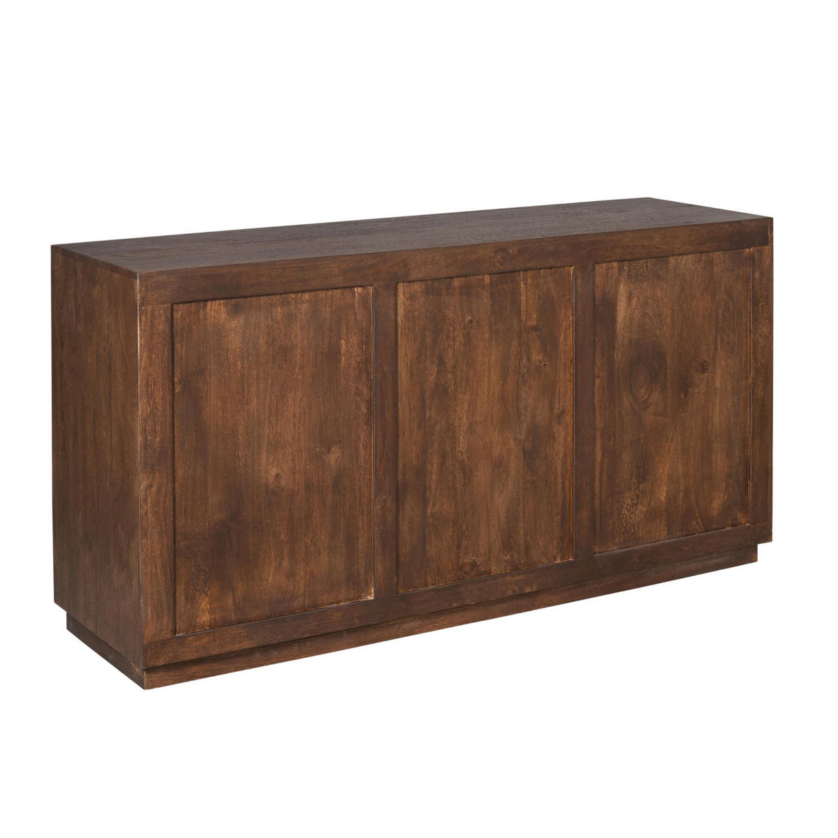 SIDEBOARD Brussel Braun 45/150/80 cm - Dunkelbraun, Holz (150/80/45cm) - Starfurn