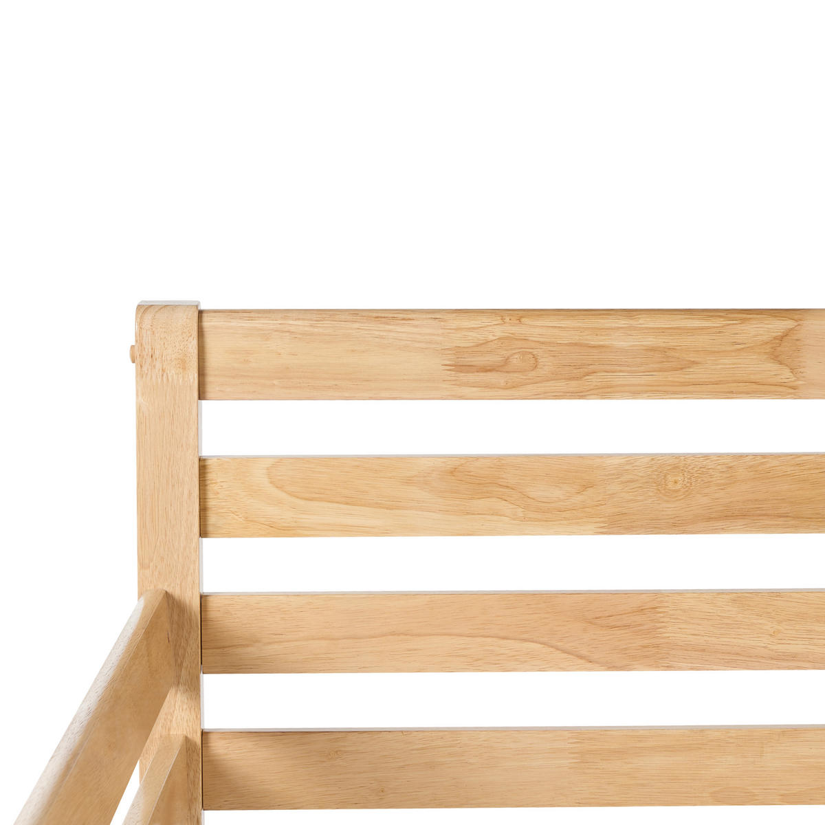 PAT DE ZI lemn 90/200 cm culoare naturală Theza - culoare naturală, lemn (90/200cm) - Beliani
