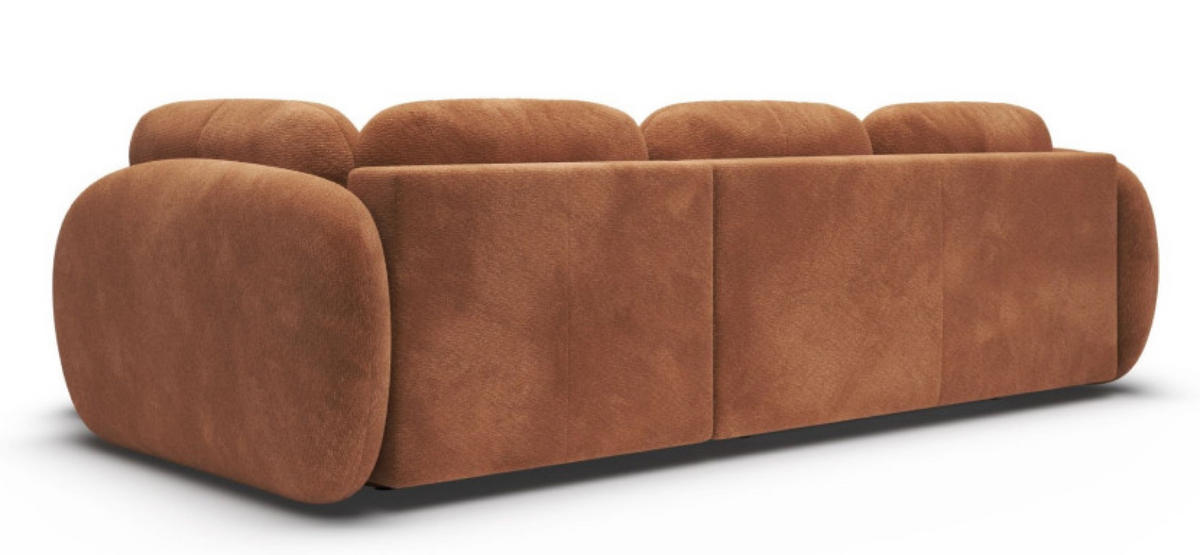 ECKSOFA Orange OLIVIO II Ausziehbar Rechts - Orange, Textil (190/289cm) - Sepro Meble