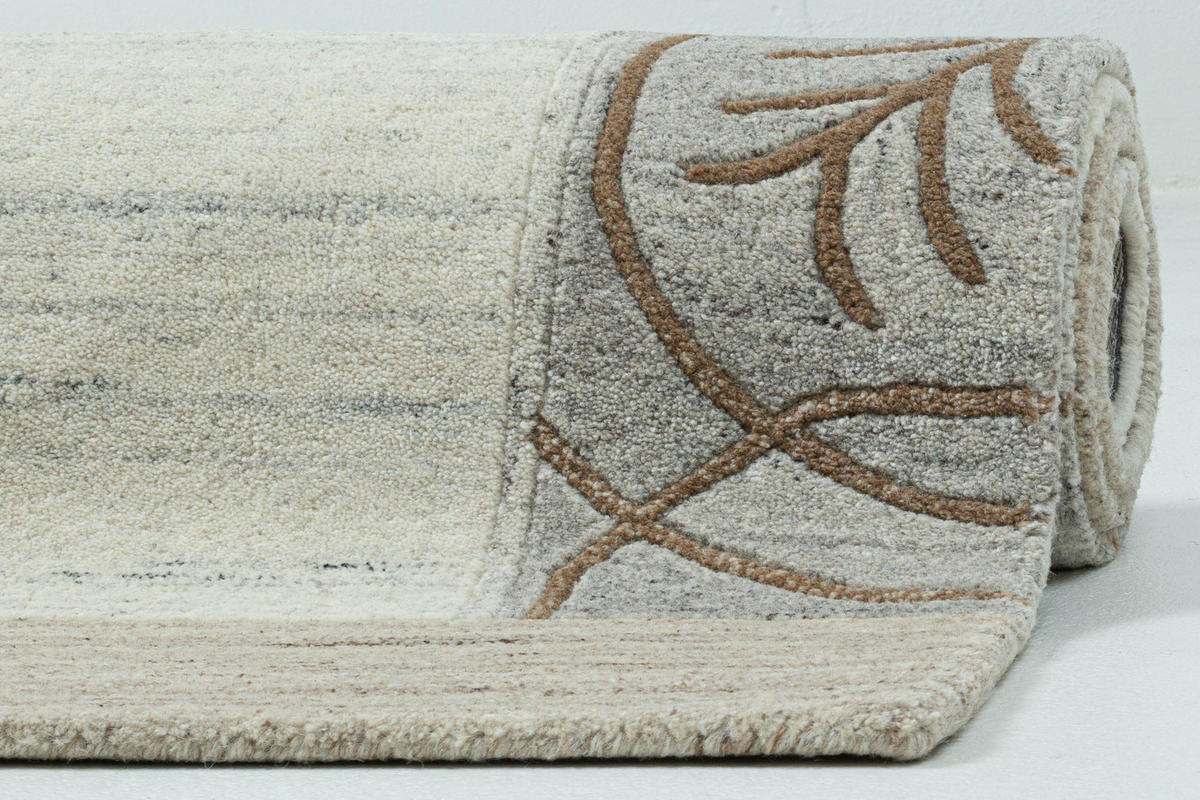TUFTTEPPICH Royal Natur 250x350 cm - Grau, Textil (250/350cm) - THEKO