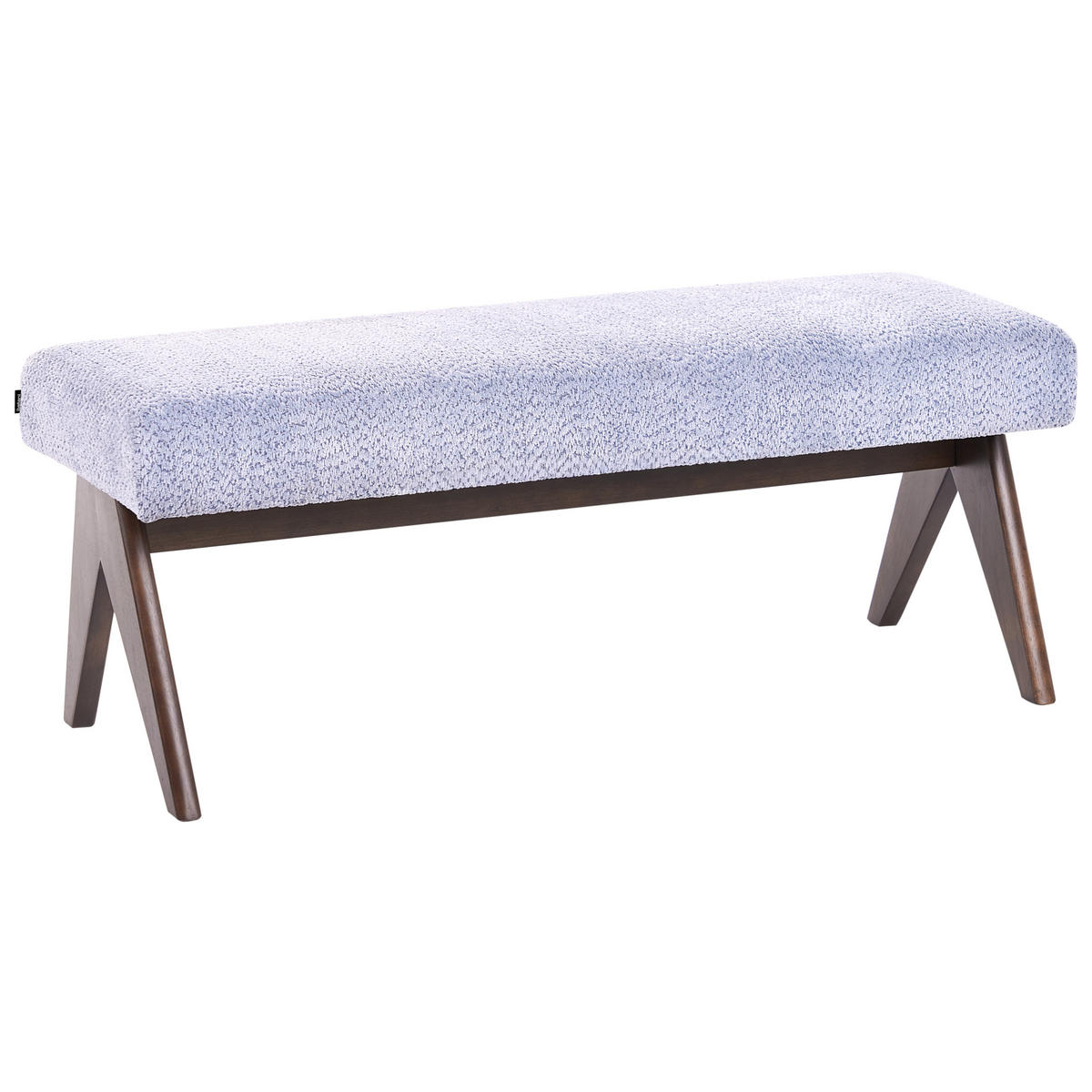 SOFA-SET Chenillegewebe Hellblau/Dunkelbraun Tamre - Hellblau, Textil (148/79/78cm) - Beliani