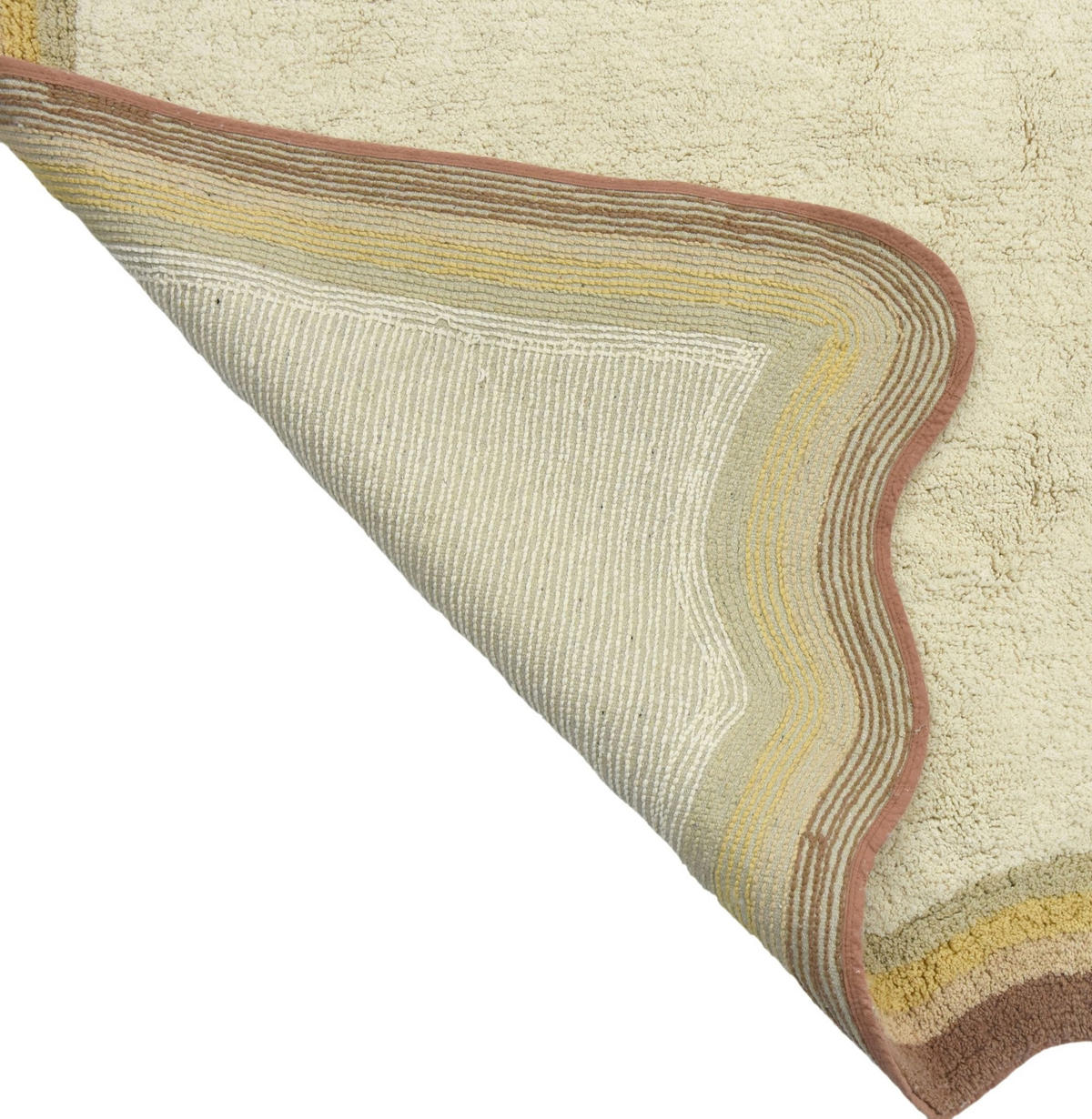 KINDERTEPPICHE aus Baumwolle maschinenwaschbar bruin - Braun, Naturmaterialien (120/170cm) - AFK Living